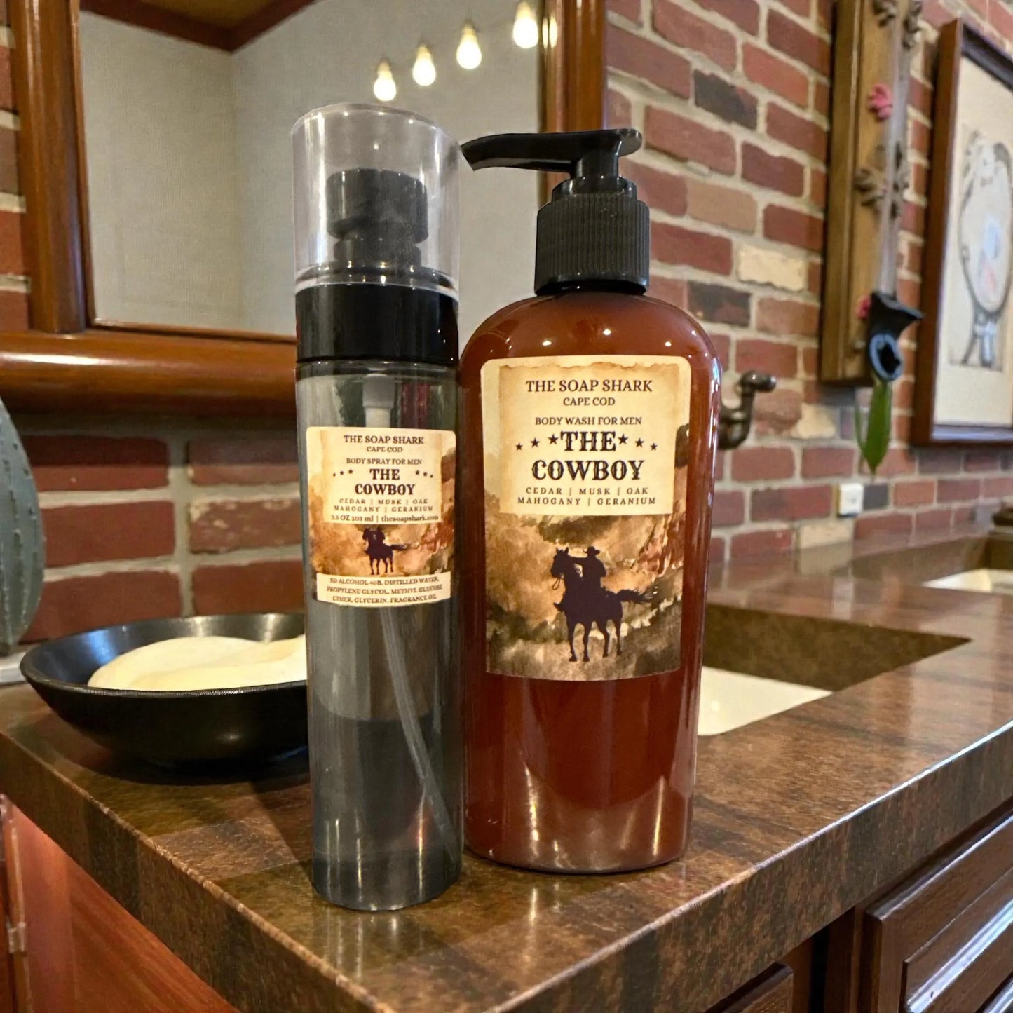 GIFT SET | THE COWBOY | BODY WASH & COLOGNE SPRAY