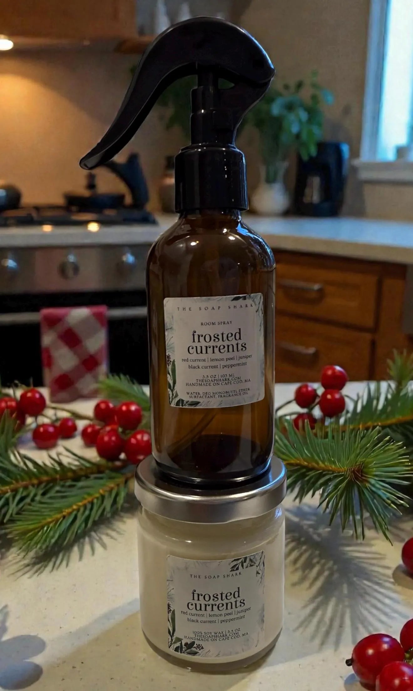 GIFT SET | FROSTED CURRENTS ROOM SPRAY & CANDLE