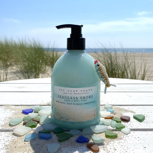 LIQUID HAND SOAP & BODY WASH | COASTAL CHARM COLLECTION | SEAGLASS SHORE