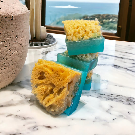 SEA SPONGE SOAP | OCEAN MINT