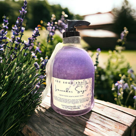 LIQUID HAND & BODY WASH | LAVENDER SAGE