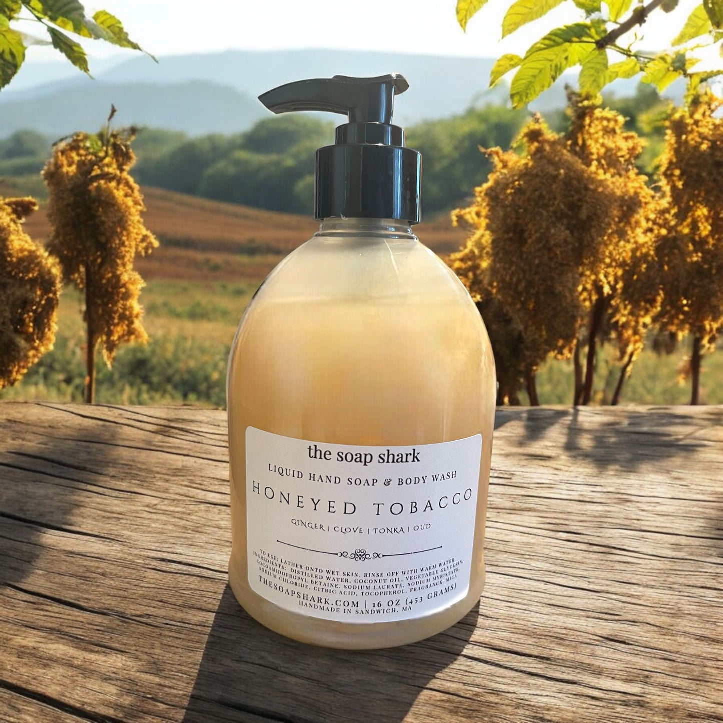 LIQUID HAND & BODY WASH | HONEYED TOBACCO