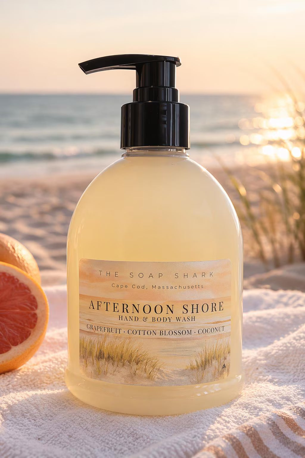 LIQUID HAND SOAP & BODY WASH | COASTAL COLLECTION | AFTERNOON SHORE