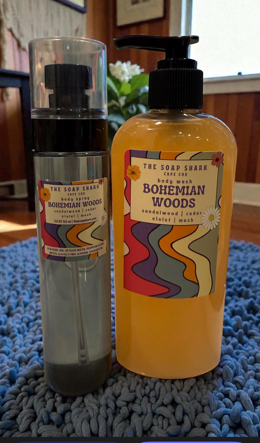 GIFT SET | BOHEMIAN WOODS BODY WASH & BODY MIST