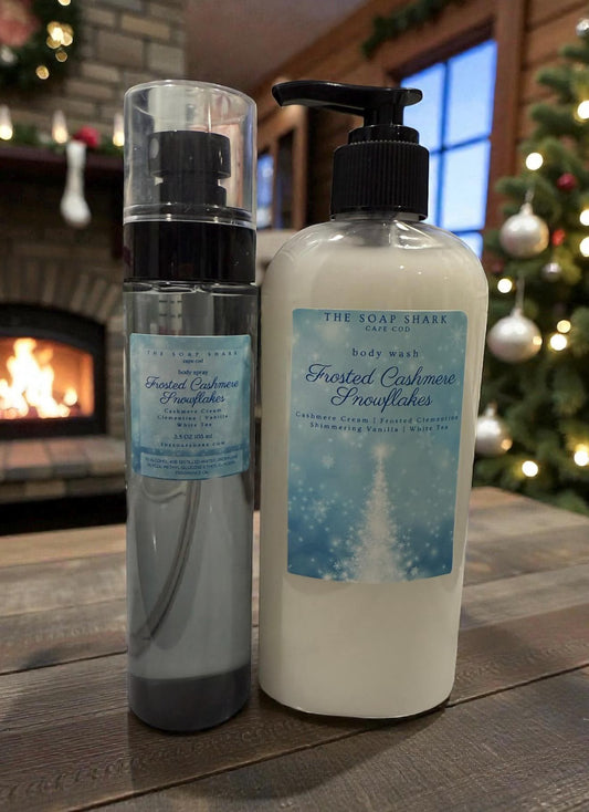 GIFT SET | FROSTED CASHMERE SNOWFLAKES BODY WASH & BODY MIST