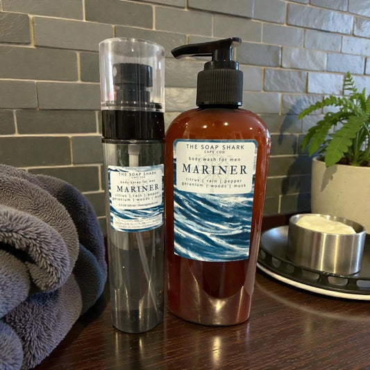 GIFT SET | MARINER | BODY WASH & COLOGNE SPRAY