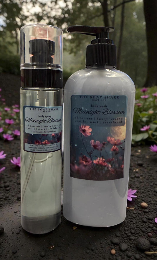 GIFT SET | MIDNIGHT BLOSSOM BODY WASH & BODY MIST