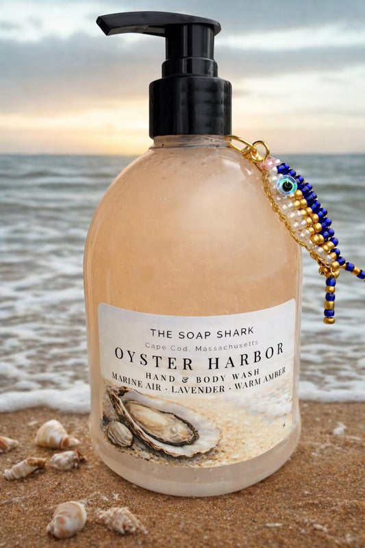 LIQUID HAND SOAP & BODY WASH | COASTAL CHARM COLLECTION | OYSTER HARBOR