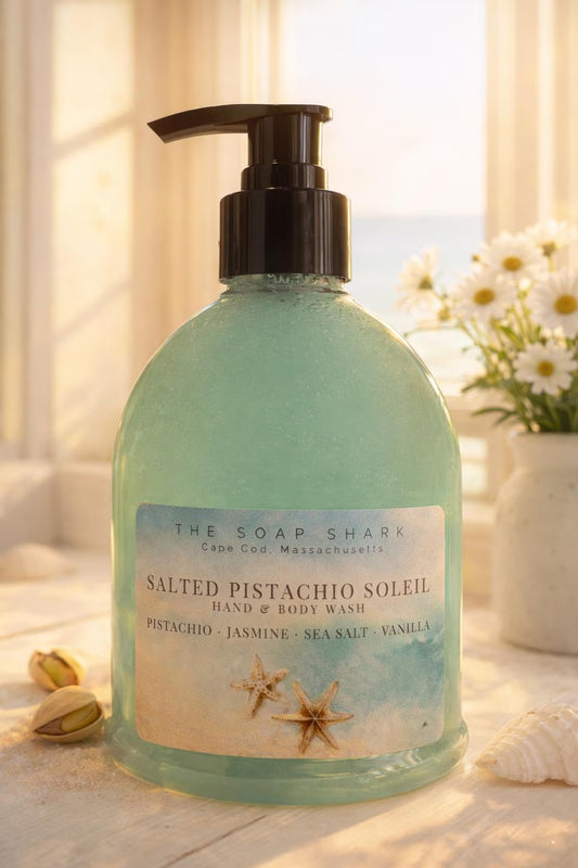 LIQUID HAND SOAP & BODY WASH | COASTAL COLLECTION | SALTED PISTACHIO SOLEIL