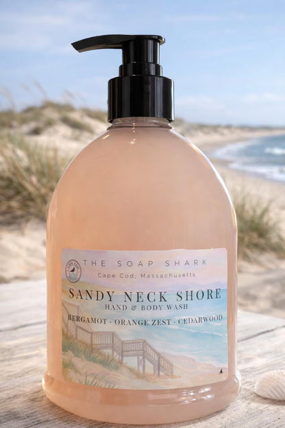LIQUID HAND SOAP & BODY WASH | CAPE COD COLLECTION | SANDY NECK SHORE