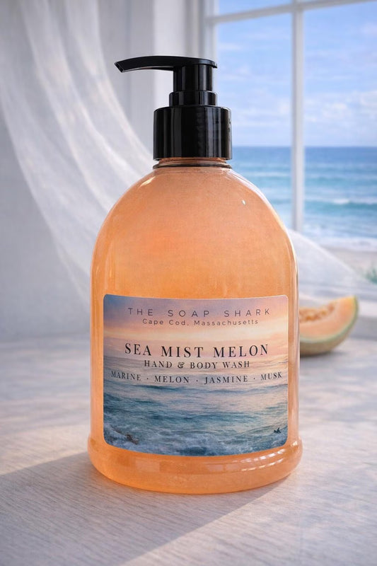 LIQUID HAND SOAP & BODY WASH | COASTAL COLLECTION | SEA MIST MELON