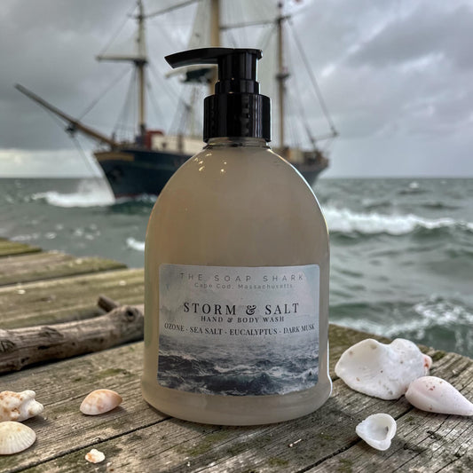 LIQUID HAND SOAP & BODY WASH | COASTAL COLLECTION | STORM & SALT