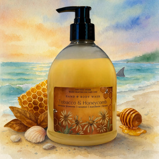 LIQUID HAND & BODY WASH | TOBACCO AND HONEYCOMB